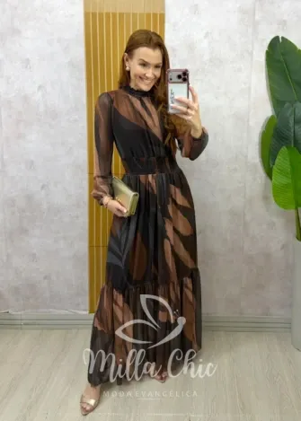 Milla Chic – Vestido Gláucia Longo em tule (cópia) Milla Chic - Vestido Gláucia Longo em tule (cópia)