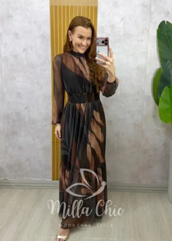 Milla Chic - Vestido Gláucia Longo em tule (cópia)