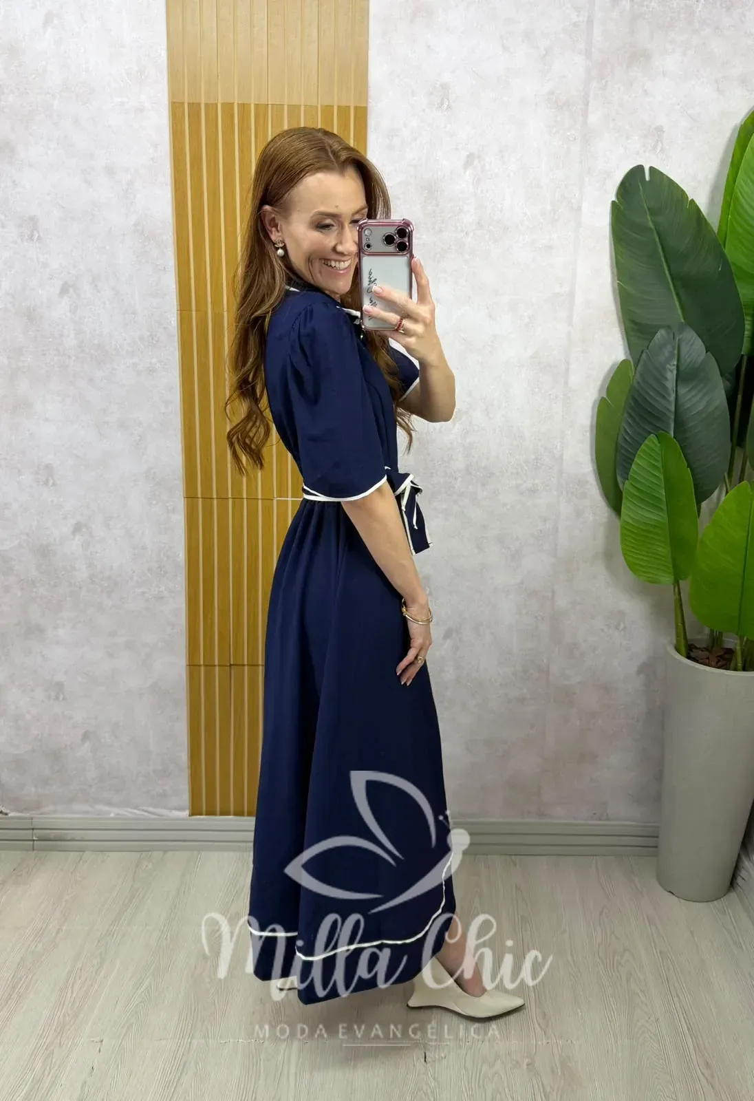 Milla Chic – Vestido Iara – Azul Milla Chic - Vestido Iara - Azul