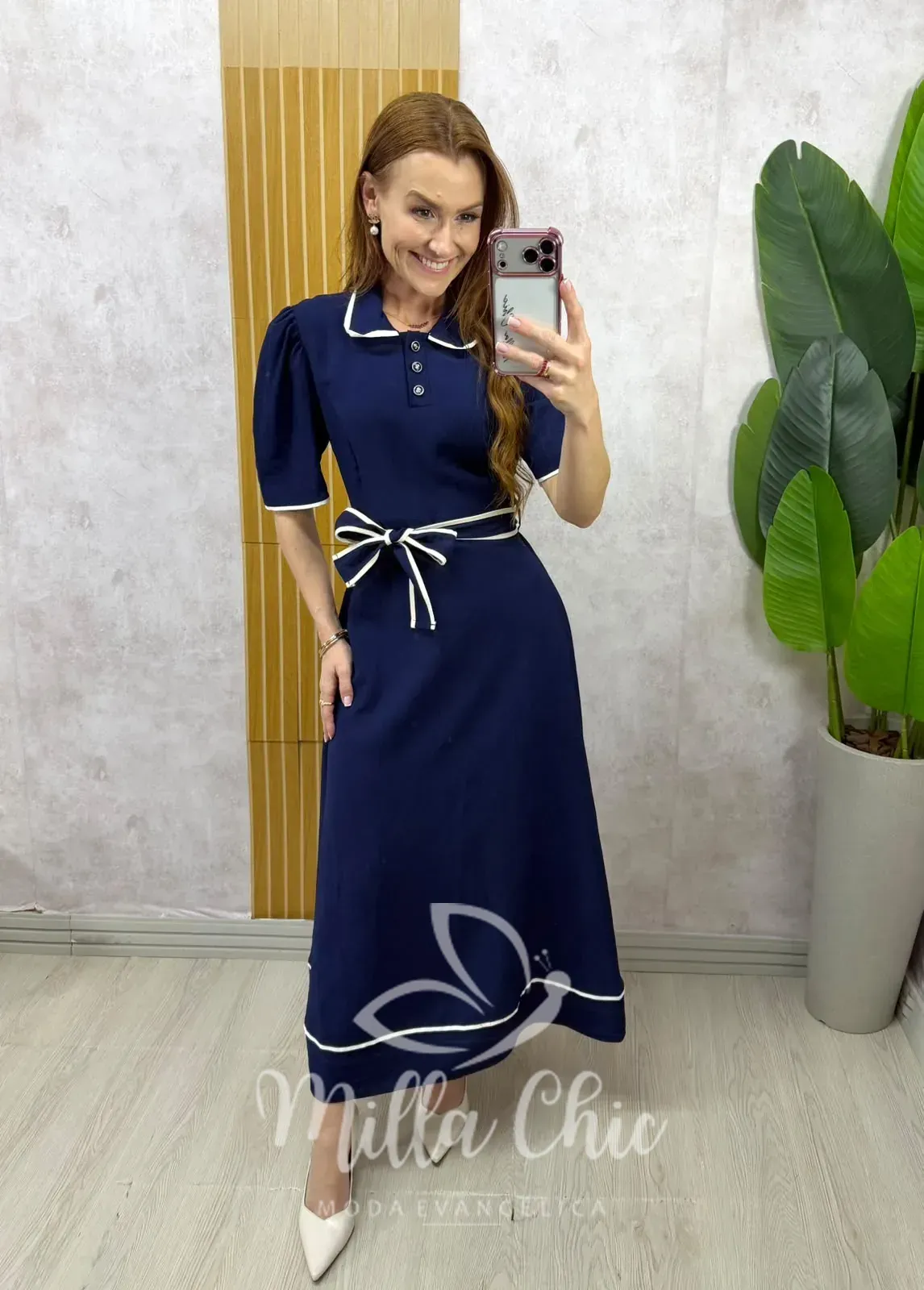 Milla Chic – Vestido Iara – Cherry (cópia) Milla Chic - Vestido Iara - Cherry (cópia)