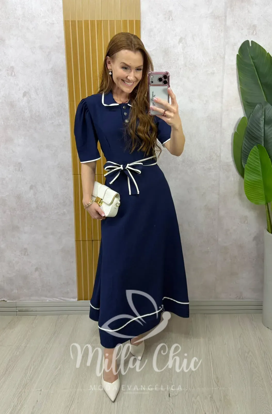 Milla Chic – Vestido Iara – Cherry (cópia) Milla Chic - Vestido Iara - Cherry (cópia)