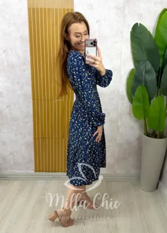 Milla Chic - Vestido Liana em Viscolinho - Açaí (cópia)