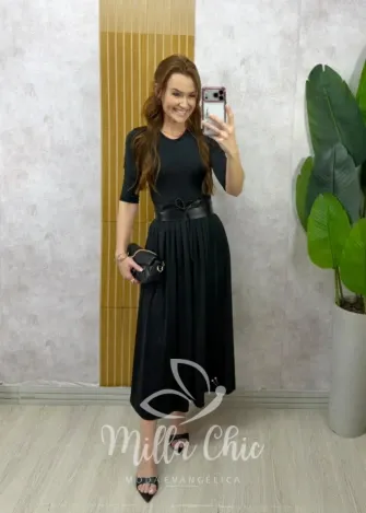 Milla Chic – Vestido Marta em poliamida – Vermelho (cópia) Milla Chic - Vestido Marta em poliamida - Vermelho (cópia)
