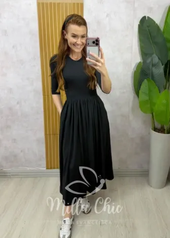 Milla Chic - Vestido Marta em poliamida - Vermelho (cópia)