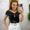 Milla Chic – Blusa Célia – Azul (cópia) Milla Chic - Blusa Célia - Azul (cópia)
