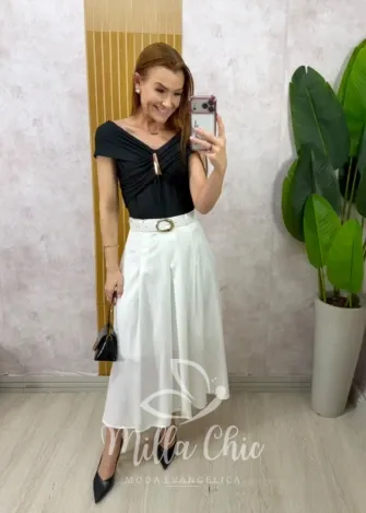Milla Chic - Blusa Célia - Azul (cópia)