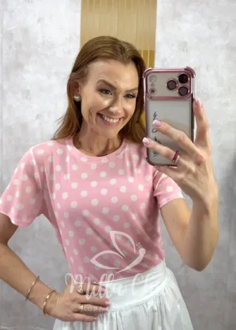 Milla Chic - Blusa Denise em Tricot - Azul e Vermelha (cópia)