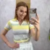 Milla Chic - Blusa Denise em Tricot - Azul e Vermelha (cópia)