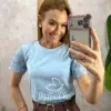 Milla Chic - Blusa Eunice em malha algodão - Branca (cópia)