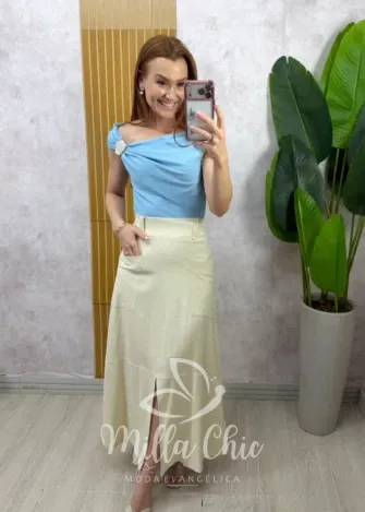 Milla Chic - Blusa Fabiana - Creme (cópia)