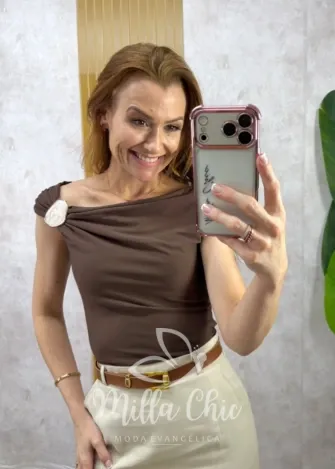 Milla Chic - Blusa Fabiana - Preta (cópia)