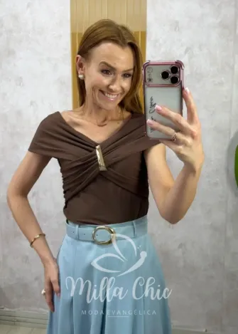 Milla Chic - Blusa Fátima - Rosa (cópia)