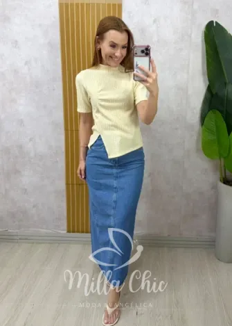 Milla Chic - Blusa Ivete - Creme