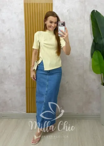 Milla Chic - Blusa Ivete - Creme