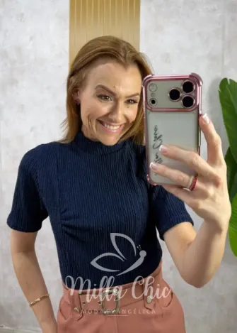 Milla Chic - Blusa Ivete - Preta (cópia)