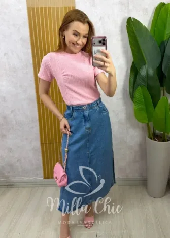 Milla Chic - Blusa Keila - Rosa