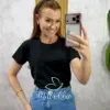 Milla Chic - Blusa Mafalda de Flo- Preta (cópia)