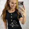 Milla Chic - Blusa Magali em Tricot modal - Branca (cópia)