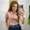Milla Chic – Blusa Magali em Tricot modal – Preta (cópia) Milla Chic - Blusa Magali em Tricot modal - Preta (cópia)