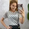 Milla Chic – Blusa Manuela em tule – Preta (cópia) Milla Chic - Blusa Manuela em tule - Preta (cópia)