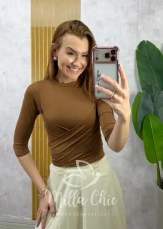 Milla Chic - Blusa Multiformas - Preta (cópia)