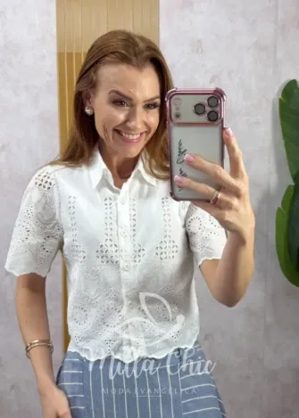 Milla Chic – Casaquinho Miriam em lã batida – Marrom (cópia) Milla Chic - Casaquinho Miriam em lã batida - Marrom (cópia)