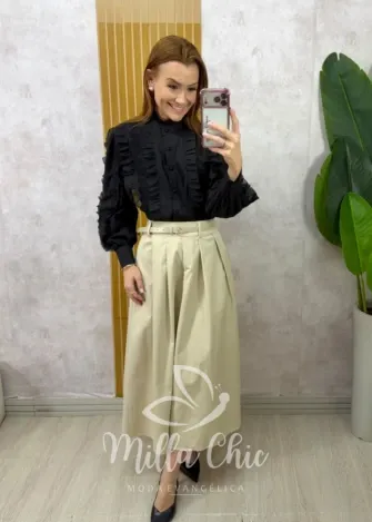 Milla Chic - Saia Arlete - Branca (cópia)