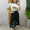 Milla Chic - Saia Francine - Marrom (cópia)