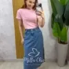 Milla Chic – Saia Jeans Sônia (cópia) Milla Chic - Saia Jeans Sônia (cópia)