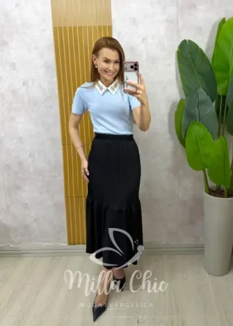 Milla Chic - Saia Marcileia - Branca (cópia)