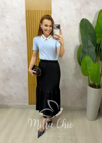 Milla Chic - Saia Marcileia - Branca (cópia)