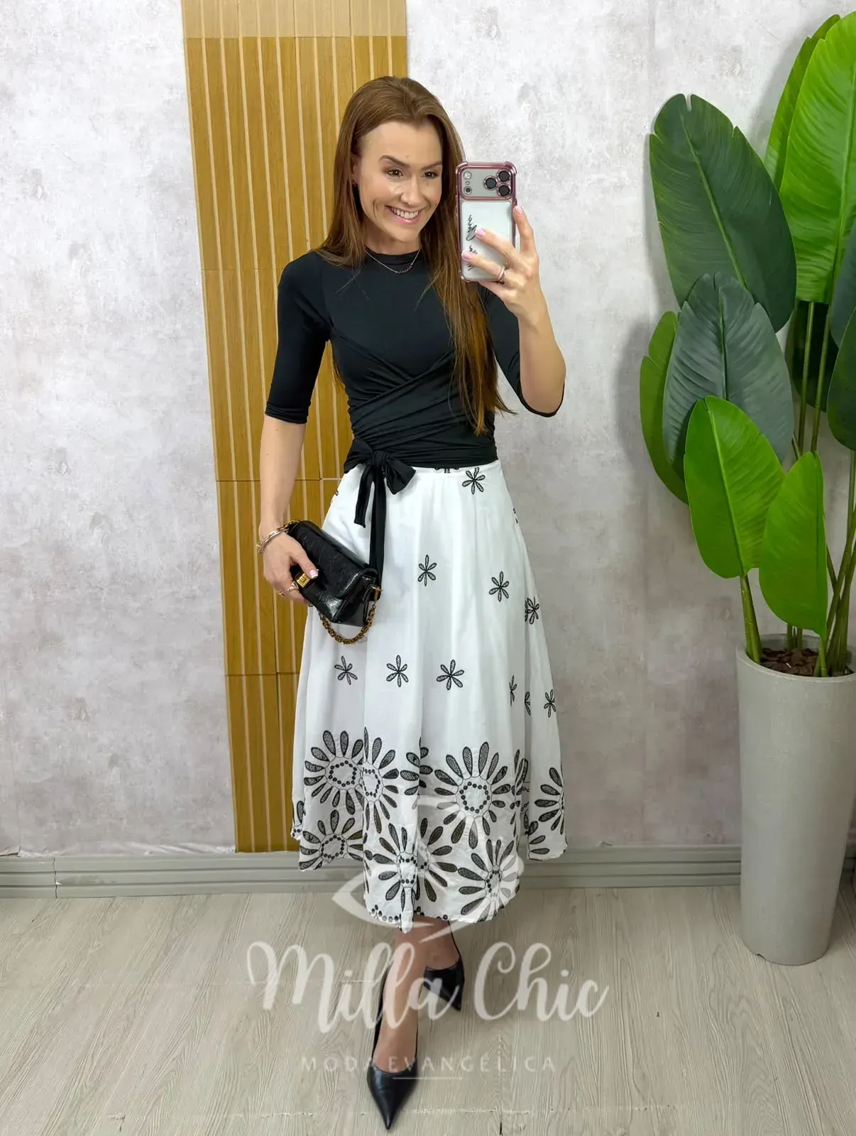 Milla Chic – Saia Marilda – Verde (cópia) Milla Chic - Saia Marilda - Verde (cópia)