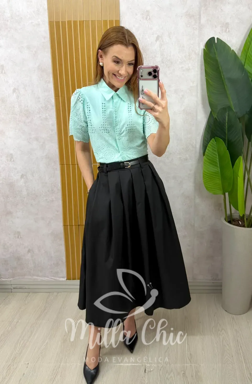 Milla Chic – Saia Rogéria – Bege (cópia) Milla Chic - Saia Rogéria - Bege (cópia)