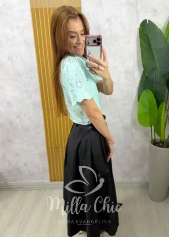 Milla Chic - Saia Rogéria - Bege (cópia)
