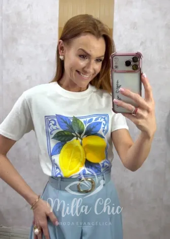 Milla Chic - Tshirt Limão Siciliano (cópia)