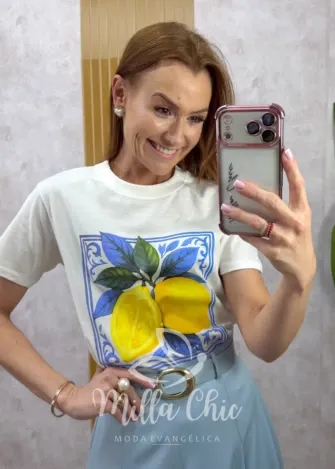 Milla Chic - Tshirt Limão Siciliano (cópia)