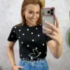 Milla Chic - Tshirt Póa - Preta