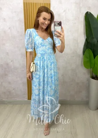 Milla Chic - Vestido Adriana em Tule Póa - Preto (cópia)