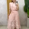 Milla Chic - Vestido Anastácia - Rosa