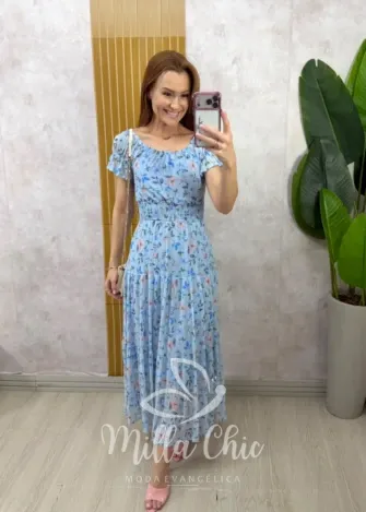 Milla Chic - Vestido Anastácia - Rosa (cópia)