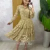 Milla Chic - Vestido Gisele em Chiffon bordado