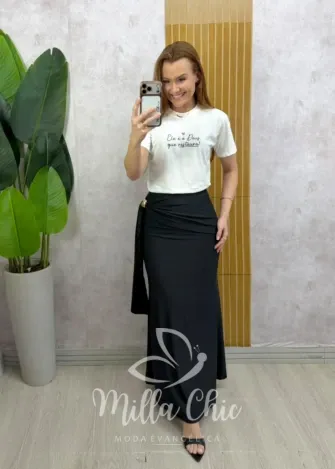 Milla Chic - Blusa Fátima - Manteiga (cópia)