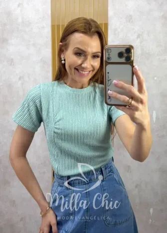 Milla Chic - Blusa Keila - Preta (cópia)