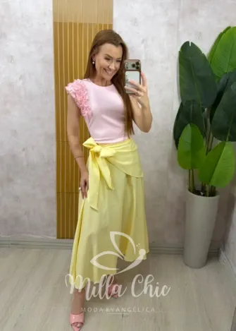 Milla Chic - Blusa Poliana - Branca (cópia)