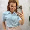 Milla Chic - Blusa Sirlei - Azul Marinho (cópia)