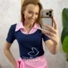 Milla Chic - Blusa Vivian - Azul Marinho