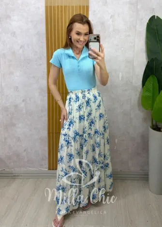 Milla Chic - Body Zilda - Azul