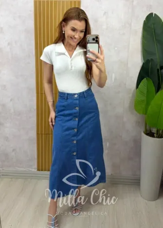 Milla Chic - Body Zilda - Branco