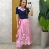 Milla Chic - Saia Luana em poliamida - Preta (cópia)