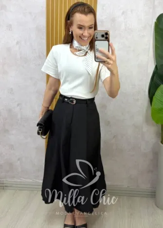 Milla Chic - Saia Marluci - Preta